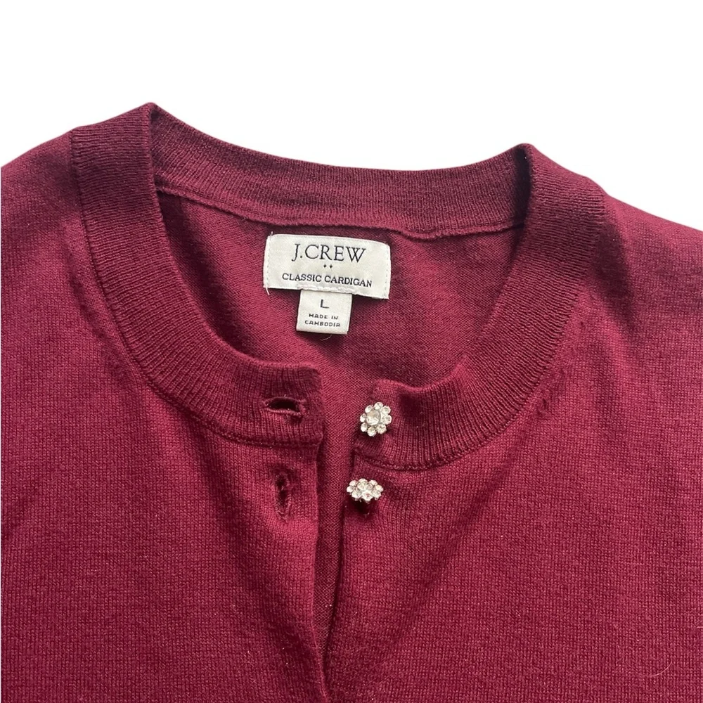 J Crew Cardigan Large - Picture 2 of 4